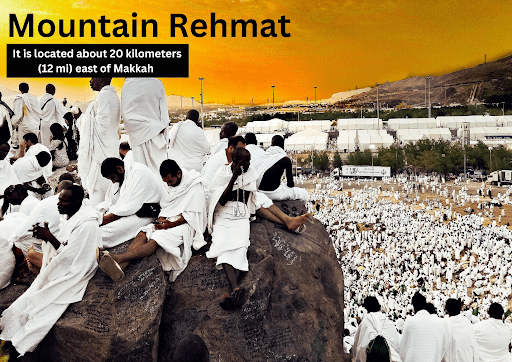 Mount Rehmat, Jabal e Rehmat, Al Arafat, Mount Arafat, Makkah Ziyarat, Makkah Ziarat, Umrah Taxi