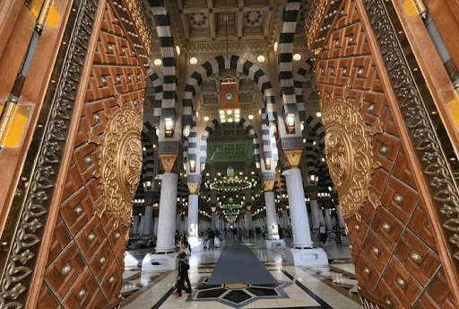 Inside Al Masjid an Nabawi, Al Masjid an Nabawi Madinah, Al Haram